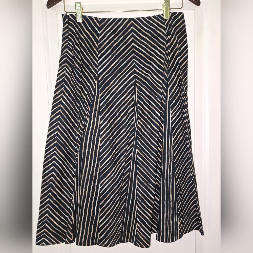 Kenneth Cole A-line Animal Print Women's Skirt Size 2